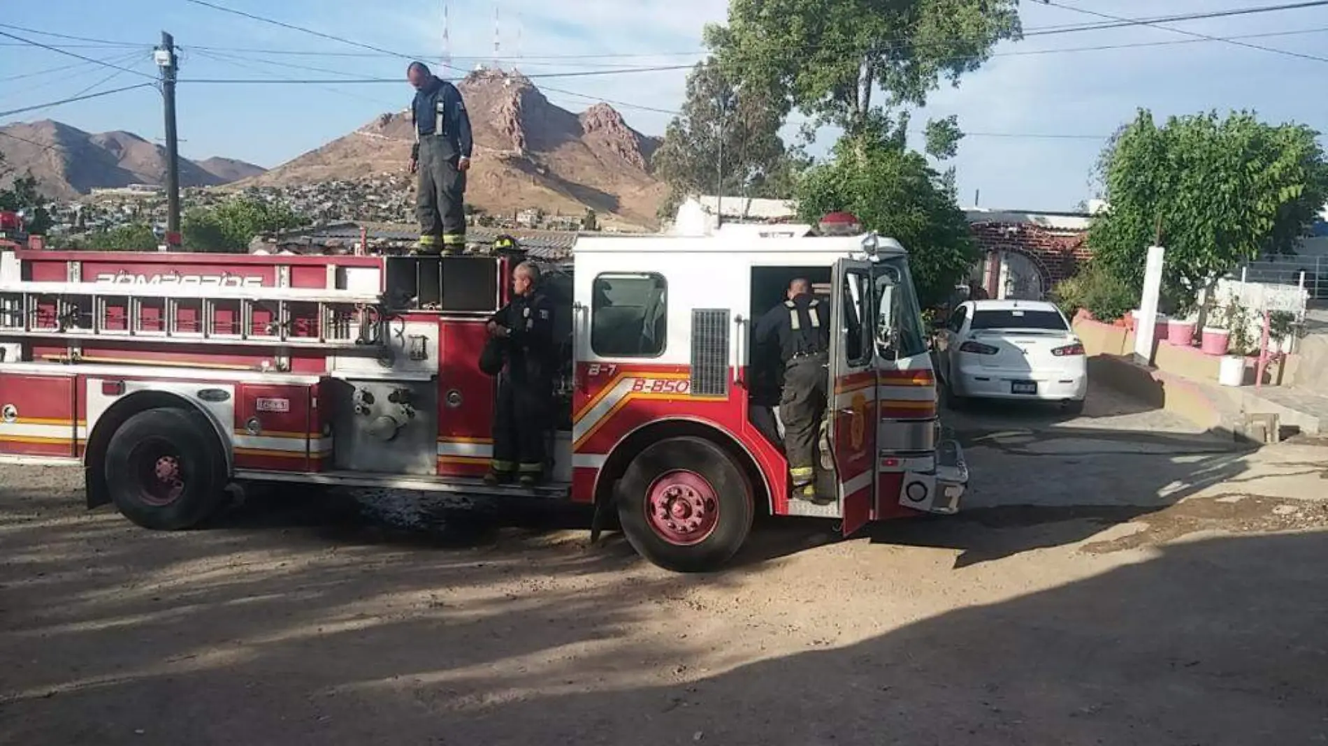 incendio en casa